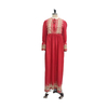 2022 Muslim Dubai Cotton Embroidered Single Layer Elegant Middle Eastern Muslim Women's Clothing