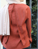 Arabic Casual New Design Dubai Arabian 2022 Modern Modest Women Islamic Shirt