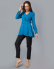 Arabic 2022 Malaysia New Dubai Modest Islamic Design Modern Women Casual Shirt