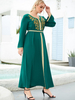  Muslim Dresses Vetements Femme Modest Fabric Fashion Borka Turkish Islamic Clothing Kaftan Turkish Dubai Women Burka Musulmane Cotton Hijabi Burqa Maxi Dress Abaya