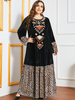  Burka Fashion Islamic Clothing Women Femme Borka Kaftan Dubai Turkish Fabric Modest Cotton Burqa Muslim Dresses Hijabi Vetements Turkish Musulmane Maxi Dress Abaya