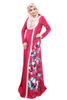  Arab Turkish Kaftan 2022 Muslim Robe Jalabiya Modest Burka Bat Sleeve Islamic Clothing Morocco Kimono Dubai Caftan Prayer Women Maxi Dress Abaya