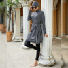 Fashion Plus Size Muslim Lady Modest Wholesale Swimwear Islamic Women's Burkini