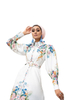  Burka Turkish Robe 2022 Arab Morocco Dubai Muslim Jalabiya Kaftan Caftan Modest Bat Sleeve Kimono Islamic Clothing Prayer Women Maxi Dress Abaya