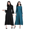  Dubai Cotton Kaftan 2022 Kimono Turkish Modest Burka Muslim Islamic Clothing Morocco Robe Arab Jalabiya Prayer Women Maxi Dress Abaya