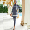 Lady Modest Wholesale Fashion Plus Size Muslim Swimwear Islamic Women's Burkini