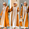  Jalabiya Morocco Kaftan Dubai Fashion Modest Robe Islamic Clothing 2022 Burka Kimono Turkish Arab Muslim Women Maxi Dress Open Abaya