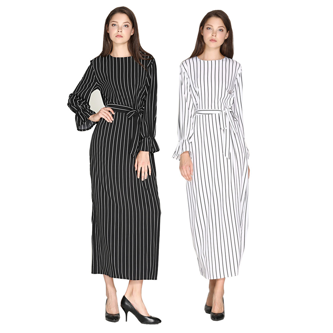  Islamic Clothing Modest Cotton Kimono Kaftan Robe Morocco Turkish Jalabiya 2022 Dubai Arab Muslim Burka Prayer Women Maxi Dress Abaya