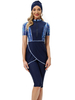Plus Size Lady Modest Fashion Muslim Women's Islamic Wholesale Swimwear Burkini