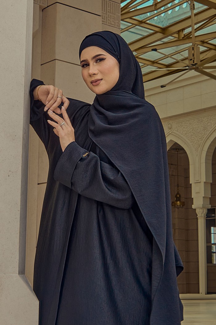 Abaya Aisyah - Black (1)