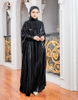 SIPO Premium Malaysia High Quality Wholesale Solid Color Kaftan With Exclusive Floral Beadswork Custom Muslim Dress Women Clothing