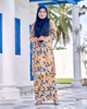 SIPO Eid New Design Premium Quality Flower Designbaju Kurung Malaysia Pahang Musulmane Colorful Women Set Modern Baju Kurung