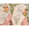 SIPO Custom printing Wholesale Lightweight pastel color women fashion floral print shawls and scarf muslim hijab cotton hijab printed