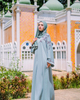 SIPO Middle East Arabic Women Abaya Dubai Robe Muslim Clothing Beading Design Open Abaya for Women