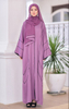 SIPO Eid Dubai Abaya Kimono Closed Front Style Modest Dress Islamic Clothing Elegant Women Muslim Dress Zoom Jazz Crepe Open Abaya