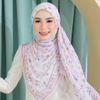 SIPO Wholesale High Quality Malaysia Style Shawls Muslim Cotton Voile Hijab Printed Floral Hijab Headscarf Wraps