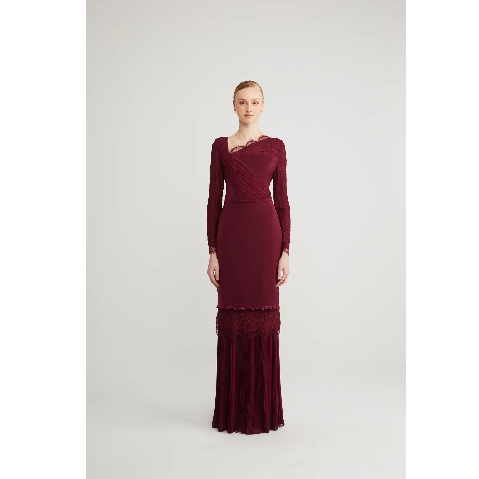 SIPO High Quality OEM Baju Raya Malaysia Style Embroidery Lace Kurung Fesyen Dress Muslim Women Dresses Modern Baju Kurung