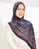 SIPO Manufacturer Wholesale Bawal Printed Cotton Voile Hijab Muslim Women Scarf Malaysia Premium Cotton Voile Headscraf for Woman