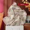 SIPO Premium Cotton Voile Quality Customized Design Flower Square Pattern Muslim Women Headscarf