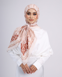SIPO Malaysia Wholesale Printed Cotton Silk Scarf Supplier Tudung Bawal Cotton Hijab Square Scarf