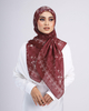 SIPO Malaysia Wholesale Square Bidang 45 Printed Cotton Scarf Supplier Tudung Bawal Cotton Silk Printed Hijab Luxurious Square Scarf
