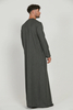 SIPO Hot Sale Muslim Premium Textured Thobe Men Loose T Embroidery Clothing Plus Size