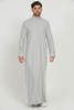 SIPO Fashion Wholesale Premium Kuwaiti Thobe With Pocket Solid Color Men Muslim Wear