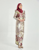 Embroidery Baju Kurung Moden Flower Lace