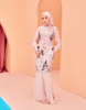 Embroidery Raya New Malaysia Baju Kurung