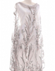 Embroidery Lace KINSLEY BEADED LACE IN CHARCOAL GREY