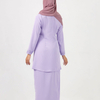 Kurung Kebaya Tulip skirt cutting with ruffle Beading Design