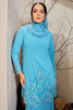 SIPO Custom Design Baju Kurung Modern 2024 Muslim Dress Malaysia Musulmane Women Dresses