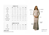 SIPO Popular Round Neckline Lace Sleeves Puff Shouldered Long Malaysia Baju Kurung with Pleated Skirt for Muslim Women