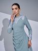 SIPO Wholesale Premium Chiffon Malaysia Baju Kurung Modest Sets with Lace for Women 
