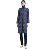 SIPO Fashionable Digital Print High Standng Neck Muslim Islamic Lady Burkini