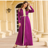 Latest Designs Turkish Luxurious Satin Muslim Islamic Women Abaya Dresses Clothing