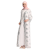 Middle East Lace Modest Muslim Islamic Open Abaya Kimono