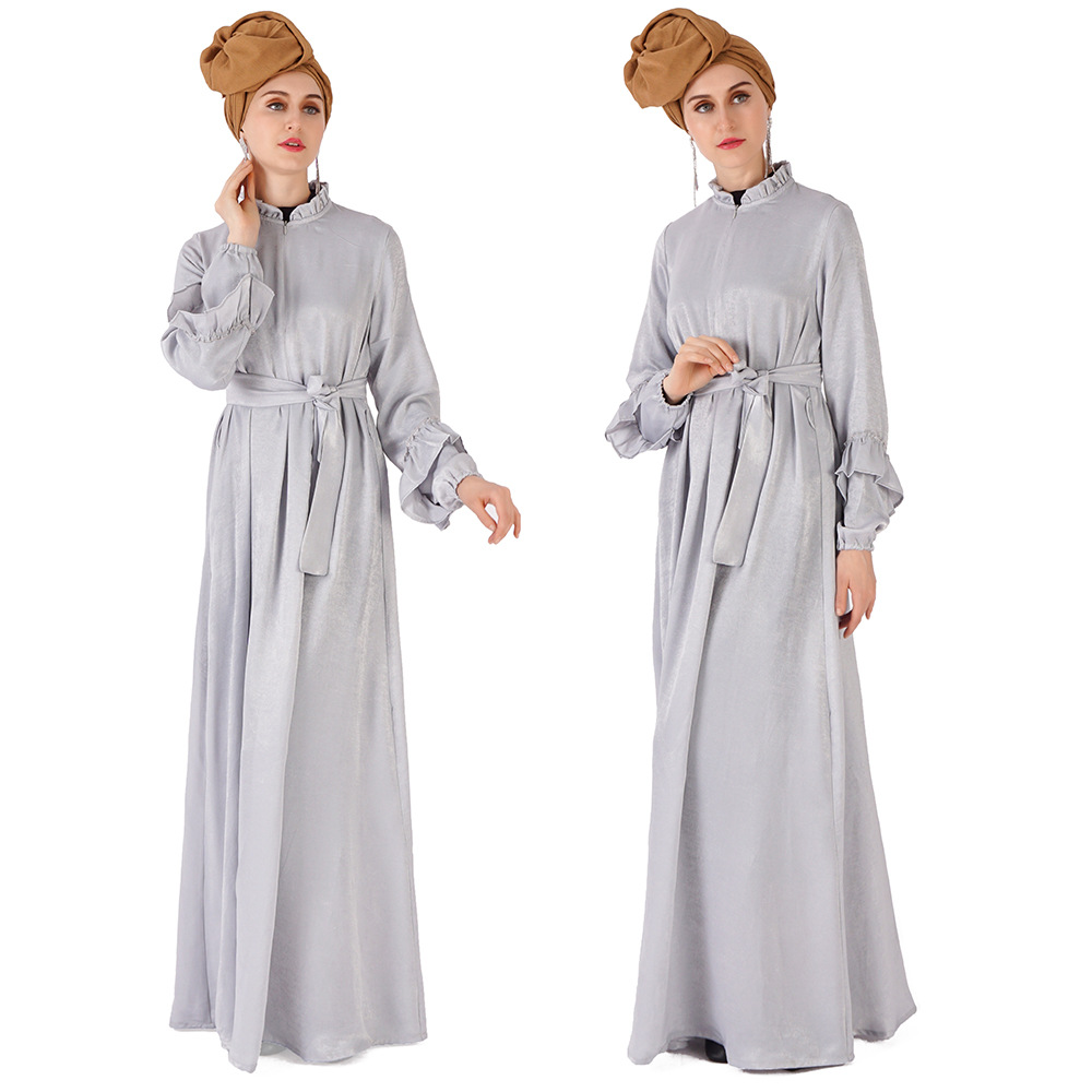 Long Maxi Robes Simple Styles Malaysia Abaya For Muslim Dresses Islamic Clothing (2)