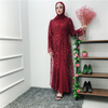 Wholesale Long Sleeves Fishtail Bottom Plain Skirts Maxi Long Dresses Spandex Under Abaya