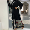 New Ramadan Cardigan Robe Stitching Embroidery Turkish Islamic Muslim Kimono