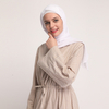 Wholesale Fashion Striped Summer Casual Pattern Popular Muslim Abaya Islamic Women Clothing