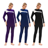 SIPO Swimsuit Large Size Color Matching Three-piece Conservative Beach Suit