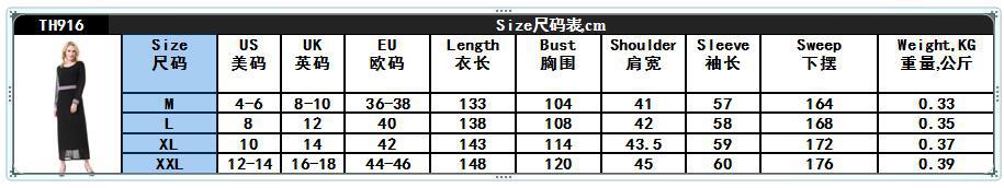 Dubai Round Neck Breathable Long Sleeve Chiffon Muslim Islamic Women Abaya Dresses Clothing (3)