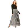 Simple And Versatile Women's Spring And Summer Waist A-line Pleated Skirt