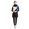 Stitching Hooded Conservative Swimwear Beachwear High Elastic Swimsuit
