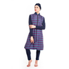 Hot Sale Four-piece Swimsuit Conservative Swimsuit Turban Cloak Casual Printing Plus Size Swimsuit