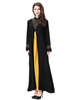 FREE SHIPPING Comfortable High Neck Breathable Embroidered Solid Long Sleeve Muslim Islamic Women Abaya Dresses Clothing