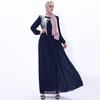 New Turkish Dress Muslim Women Chiffon Two-flower Long Skirt Modest Abaya