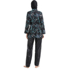 SIPO Fashionable Muslim Islamic Swimming Wear Burkini Maxi Length Waist Tie