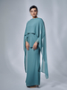 SIPO 2024 New Design Malaysia Baju Kurung Traditional Women Muslim Clothing Premium Chiffon with Italian Crepe Pemborong Baju Kurung 
